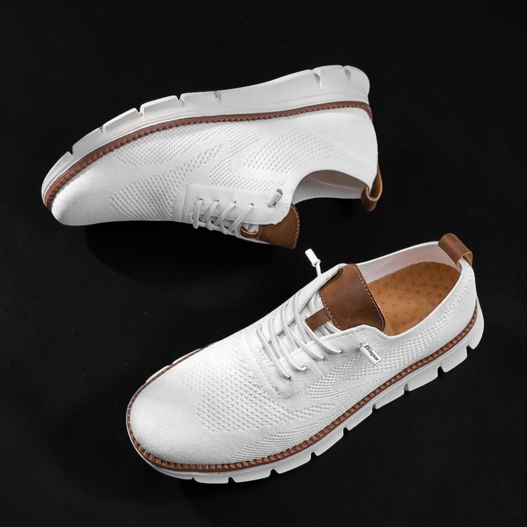Bernardo | Knit Lace-Up Sneakers with Flexible Sole