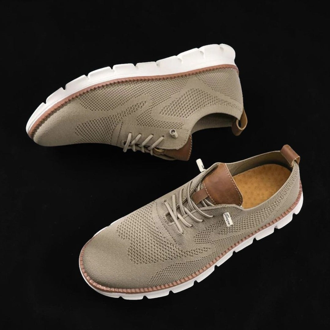 Bernardo | Knit Lace-Up Sneakers with Flexible Sole