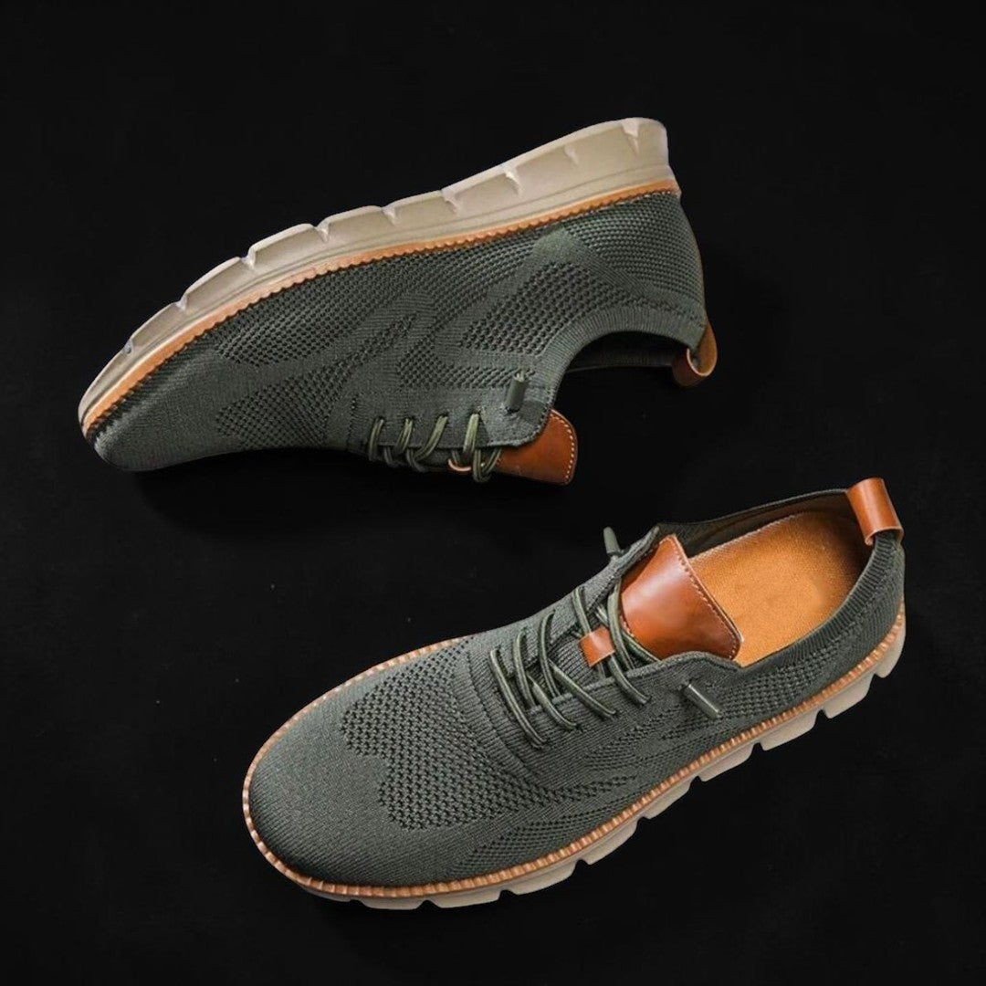 Bernardo | Knit Lace-Up Sneakers with Flexible Sole