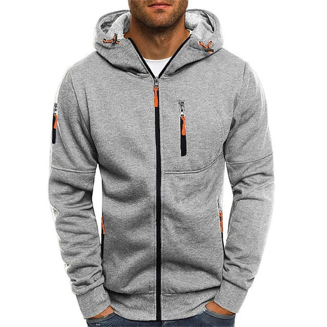 Clark | Cardigan with Hood, Zip and Pockets
