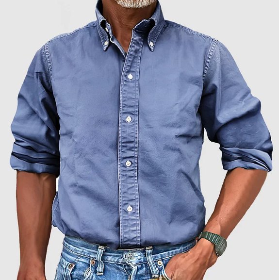 Nico | Long Sleeve Button-Up Casual Shirt