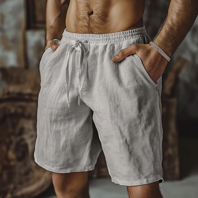 Lassana | Drawstring Knee Length Relaxed Fit Shorts