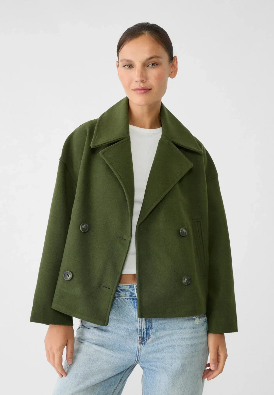 Rachel | Double-Breasted Jacket with Wide Lapels