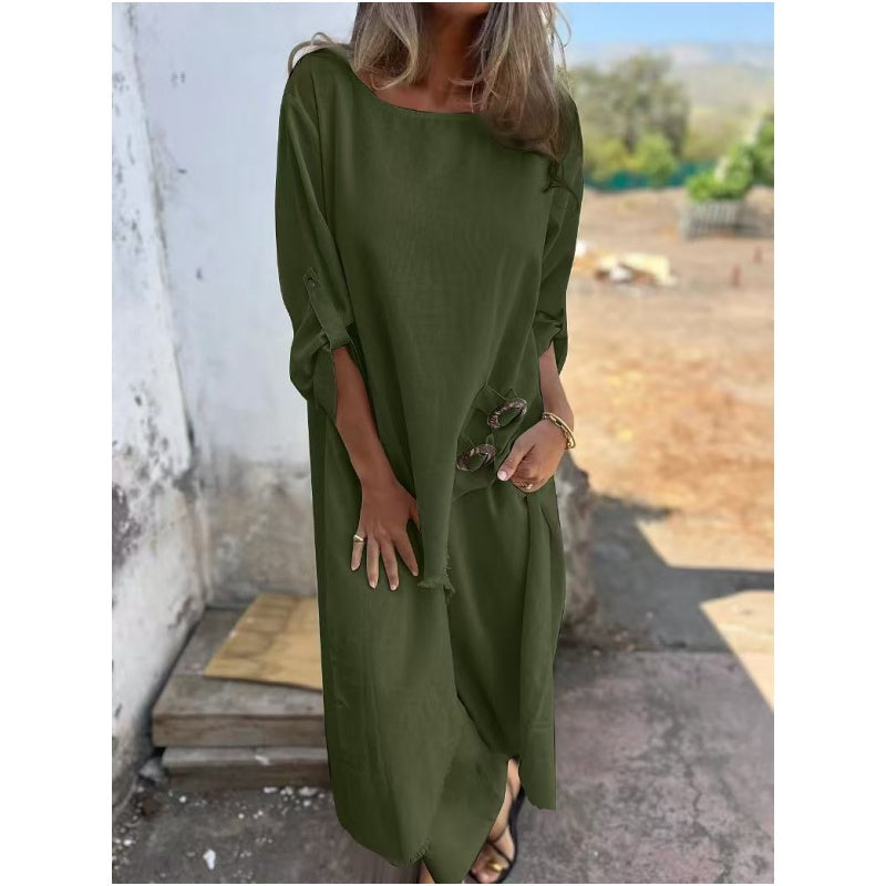 Tilda | Asymmetric Loose Fit Wide Leg Trouser Set