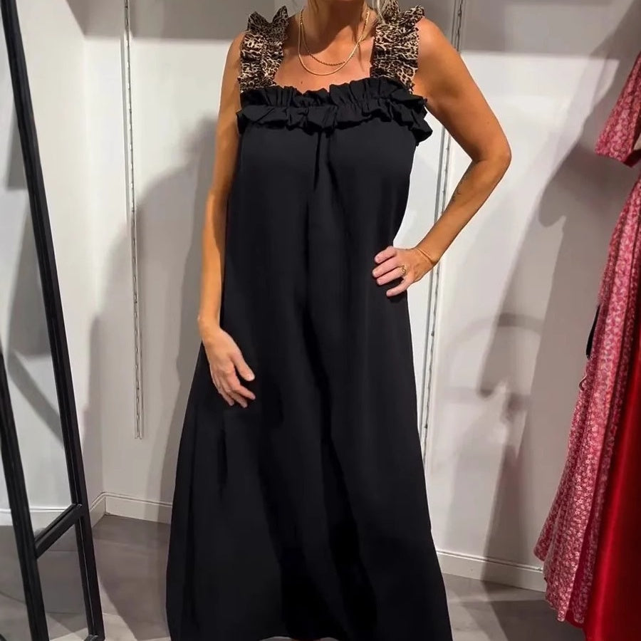 Fiola | Casual Sleeveless Maxi Dress with Pockets