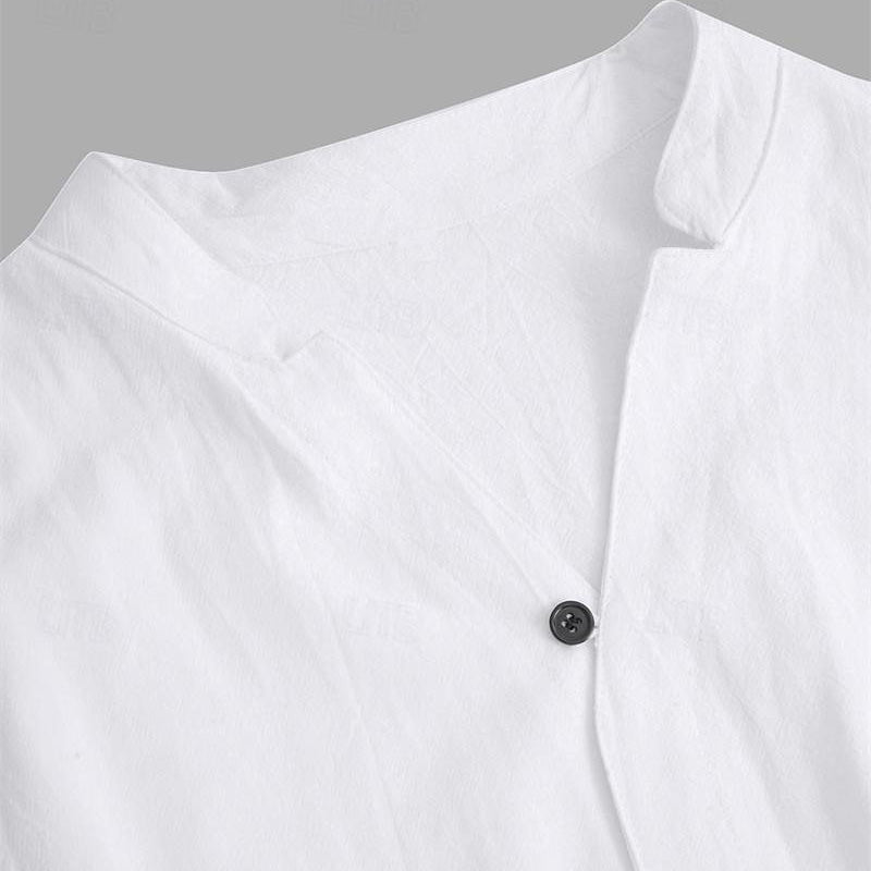 Friedrich | Textured Short Sleeve Shirt Trousers Set