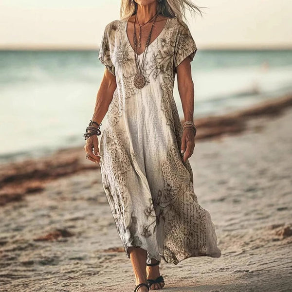Lovisa | Boho Aztec Print Maxi Dress