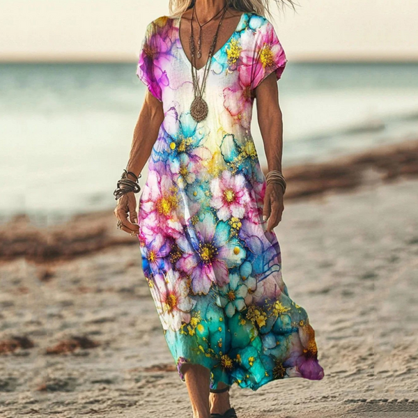 Lovisa | Boho Aztec Print Maxi Dress