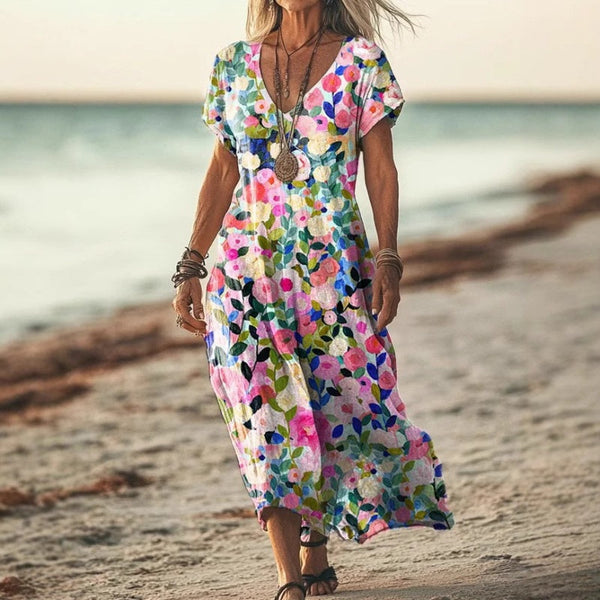 Lovisa | Boho Aztec Print Maxi Dress