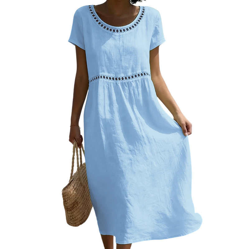 Tarsha | Summer Tiered Midi Dress