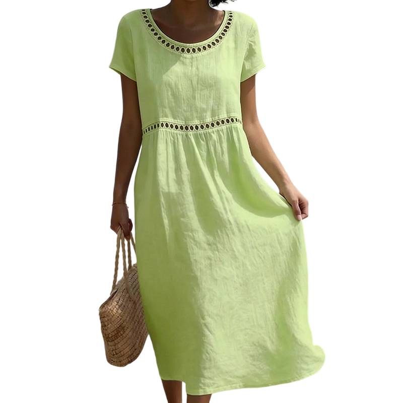 Tarsha | Summer Tiered Midi Dress