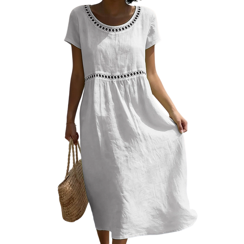 Tarsha | Summer Tiered Midi Dress