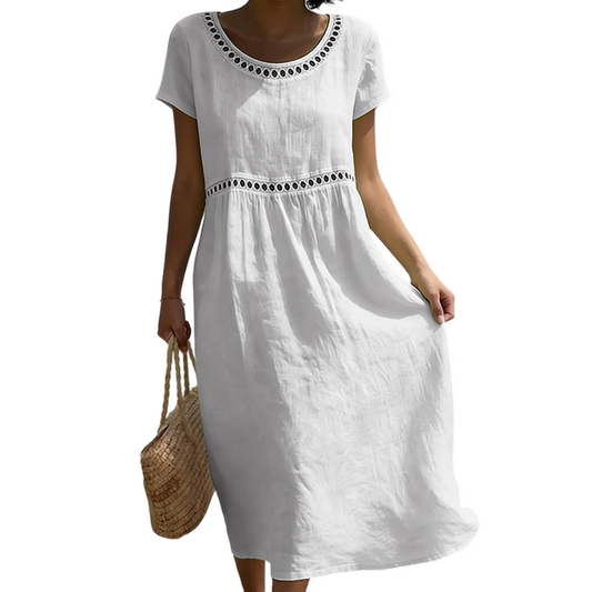 Tarsha | Summer Tiered Midi Dress