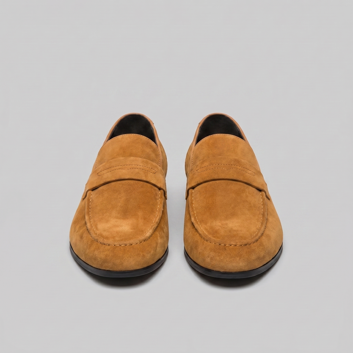 Richards | Loafers Penny Slip-On Moc Toe Suede-Style