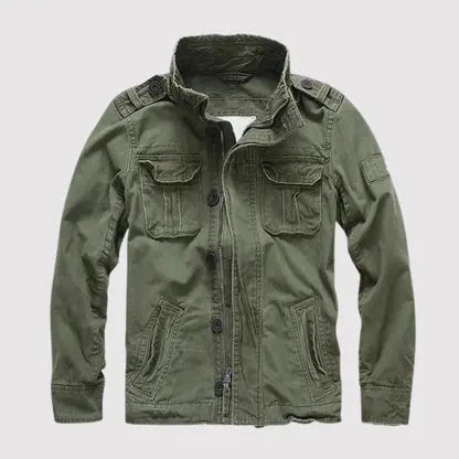 Ayhan | Field Jacket with Stand Collar and Pockets