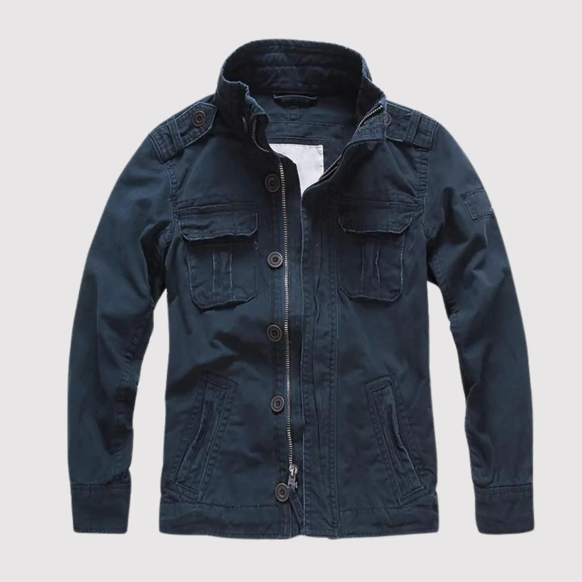 Ayhan | Field Jacket with Stand Collar and Pockets