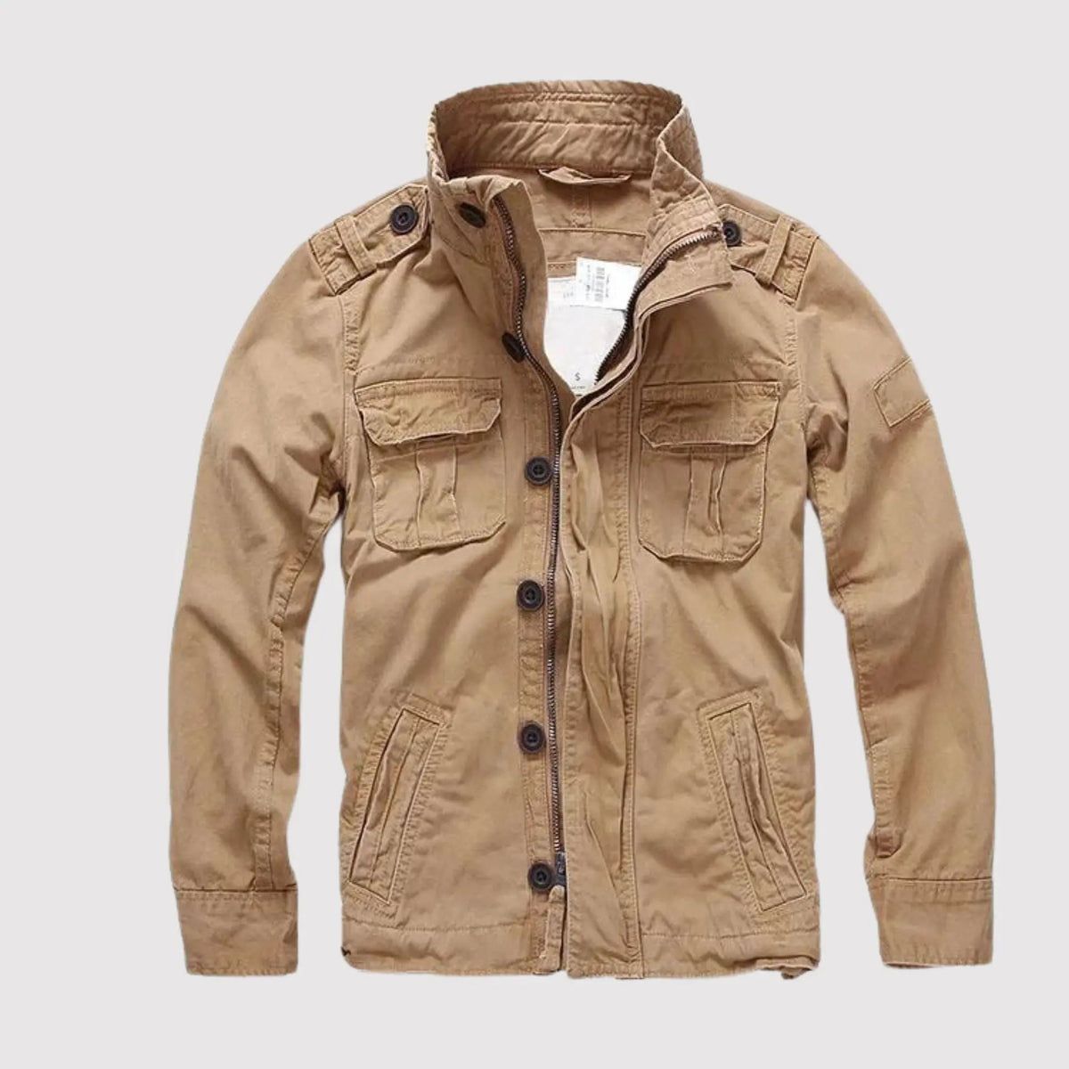 Ayhan | Field Jacket with Stand Collar and Pockets