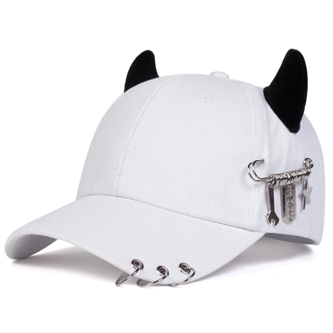 Gonzalez | Devil Horn Charm Detail Baseball Cap